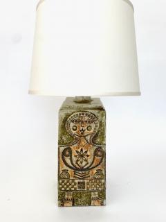Roger Capron Roger Capron French Ceramic Artist and jean derval table lamp c1950 - 4706550