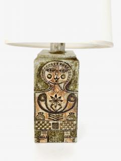 Roger Capron Roger Capron French Ceramic Artist and jean derval table lamp c1950 - 4706552