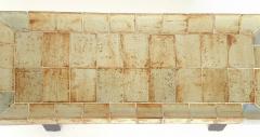 Roger Capron Roger Capron French Ceramic Tile Coffee Table Model Cuvette Vallauris - 4641185