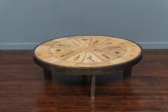 Roger Capron Roger Capron Gres des Garrigues Oval Coffee Table France - 2904824