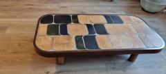 Roger Capron Roger Capron ceramic Shogun coffee table Vallauris 1970s - 3690097