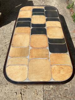 Roger Capron Shogun ceramic coffee table by Roger Capron Vallauris France 1970s - 2751174