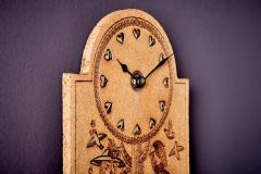 Roger Capron Stoneware Wall Clock by Raymond Peynet for Roger Capron 1 - 4415739
