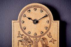 Roger Capron Stoneware Wall Clock by Raymond Peynet for Roger Capron 1 - 4415740