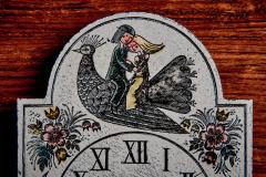 Roger Capron Stoneware Wall Clock by Raymond Peynet for Roger Capron 2 - 4456156