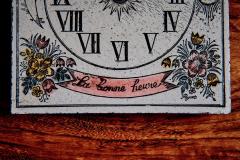 Roger Capron Stoneware Wall Clock by Raymond Peynet for Roger Capron 2 - 4456158