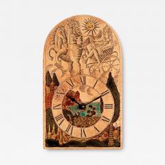 Roger Capron Stoneware Wall Clock by Roger Capron - 4456907