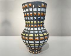 Roger Capron Vase Pyjama by Roger Capron Vallauris France circa 1960 - 3354071