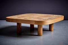 Roger Capron fully restored custom finished Roger Capron Vallauris Herbarium Coffee Table - 3659750