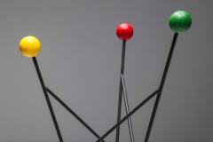 Roger Feraud Roger Feraud Multicolored Coat Hanger Rack Stand Mid century French 1950s - 2411278