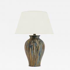 Roger Guerin Drip Glazed Ceramica Table Lamp by Roger Guerin - 4243300