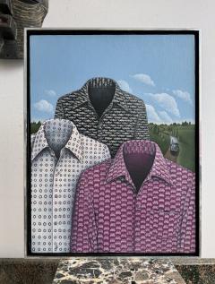 Roger Hane Surreal Mens Shirts Against and Magritte Sky - 4350588