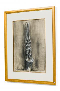 Roger L Majorowicz Roger Majorowicz Contemporary American One Figure Charcoal - 4653280