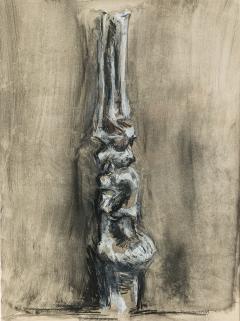 Roger L Majorowicz Roger Majorowicz Contemporary American One Figure Charcoal - 4653303