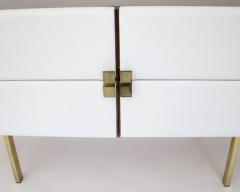 Roger Landault ROGER LANDAULT FRENCH MAHOGANY AND LEATHER VANITY DRESSER - 3181210