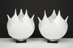 Roger Rougier Pair of Large 1980s Rougier Lamps - 1057565
