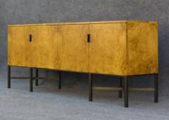 Roger Sprunger Expertly Restored Roger Sprunger Dunbar Model 7111 Maple Burl Cabinet Sideboard - 3442415