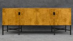 Roger Sprunger Expertly Restored Roger Sprunger Dunbar Model 7111 Maple Burl Cabinet Sideboard - 3442419