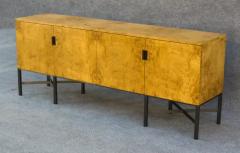 Roger Sprunger Expertly Restored Roger Sprunger Dunbar Model 7111 Maple Burl Cabinet Sideboard - 3442420