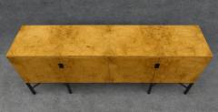 Roger Sprunger Expertly Restored Roger Sprunger Dunbar Model 7111 Maple Burl Cabinet Sideboard - 3442506