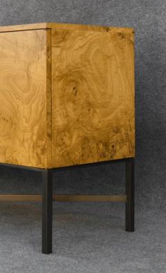 Roger Sprunger Expertly Restored Roger Sprunger Dunbar Model 7111 Maple Burl Cabinet Sideboard - 3442525
