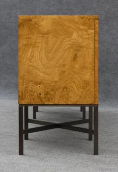 Roger Sprunger Expertly Restored Roger Sprunger Dunbar Model 7111 Maple Burl Cabinet Sideboard - 3442580
