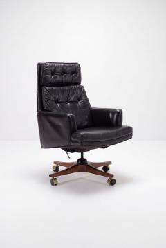 Roger Sprunger Roger Lee Sprunger for Dunbar Executive Swivel Chair 1966 - 4755473
