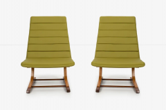 Roger Sprunger Roger Lee Sprunger for Dunbar Pair of Cantilever Lounge Chairs - 2784979