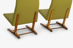Roger Sprunger Roger Lee Sprunger for Dunbar Pair of Cantilever Lounge Chairs - 2785088