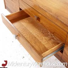 Roger Sprunger Roger Sprunger Style Mid Century Danish Rosewood and Chrome Credenza - 3358886