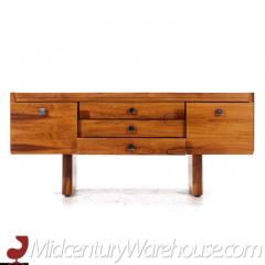 Roger Sprunger Roger Sprunger Style Mid Century Danish Rosewood and Chrome Credenza - 3358892