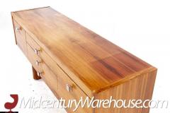 Roger Sprunger Roger Sprunger Style Mid Century Danish Rosewood and Chrome Credenza - 3358962