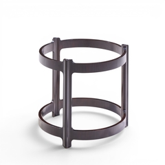 Roger Sprunger Roger Sprunger for Dunbar Mid Century Mahogany and Glass Top Side Table - 4710593