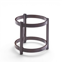 Roger Sprunger Roger Sprunger for Dunbar Mid Century Mahogany and Glass Top Side Table - 4710594