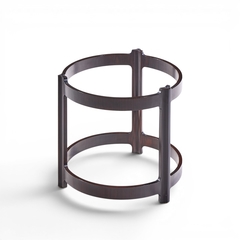 Roger Sprunger Roger Sprunger for Dunbar Mid Century Mahogany and Glass Top Side Table - 4710598