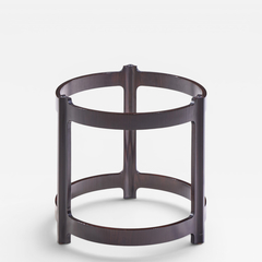 Roger Sprunger Roger Sprunger for Dunbar Mid Century Mahogany and Glass Top Side Table - 4710655