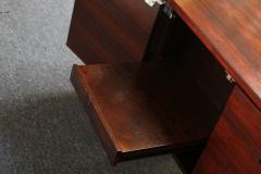 Roger Sprunger Roger Sprunger for Dunbar Rosewood and Chrome Credenza - 2217225