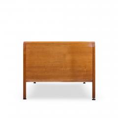 Roger Sprunger Roger Sprunger for Dunbar Style Mid Century Walnut Waterfall Executive Desk - 4498118