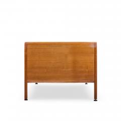 Roger Sprunger Roger Sprunger for Dunbar Style Mid Century Walnut Waterfall Executive Desk - 4498119