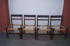 Roger Sprunger Set of Four Ash Side Chairs Model 6738 by Roger Sprunger for Dunbar - 2173406