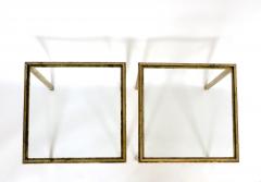 Roger Thibier Roger Thibier French Gilded Iron Signed Side Tables - 893196