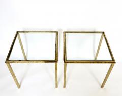 Roger Thibier Roger Thibier French Gilded Iron Signed Side Tables - 893200