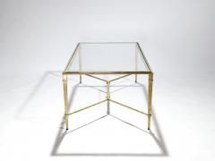 Roger Thibier Roger Thibier gilt wrought iron coffee table 1960 s - 983777