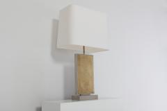 Roger Vanhevel Roger Vanhevel Brass Etched Impressive Table Lamp 1970s - 939635