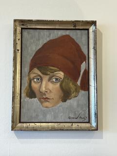Roland Paris Elisabeth Paris in Red Hat by Roland Paris - 3979487