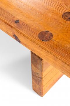 Roland Wilhelmsson Coffee Table Bench Model Bamse Produced by Karl Andersson S ner AB - 1847977