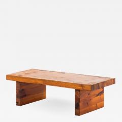 Roland Wilhelmsson Coffee Table Bench Model Bamse Produced by Karl Andersson S ner AB - 1848592