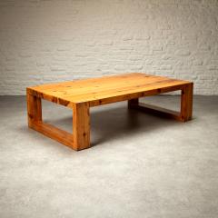 Roland Wilhelmsson Roland Wilhelmsson Classic Form Pine Coffee Table Sweden 1972 - 2420935