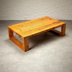 Roland Wilhelmsson Roland Wilhelmsson Classic Form Pine Coffee Table Sweden 1972 - 2420936