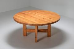 Roland Wilhelmsson Roland Wilhelmsson Solid Pine Dining Table for Karl Anderson S ner Sweden - 1566256